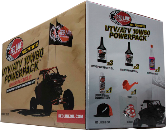 RED LINE POWER PACK UTV/ATV 10W50 — alternate view 2