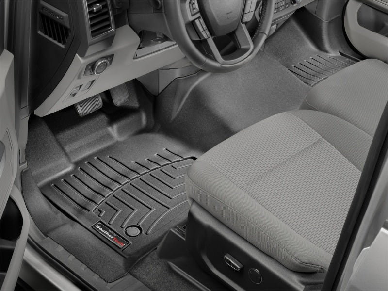 WeatherTech WT FloorLiner - Front - Blk — alternate view 2