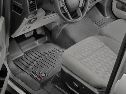 WeatherTech WT FloorLiner - Front - Blk — alternate view 2