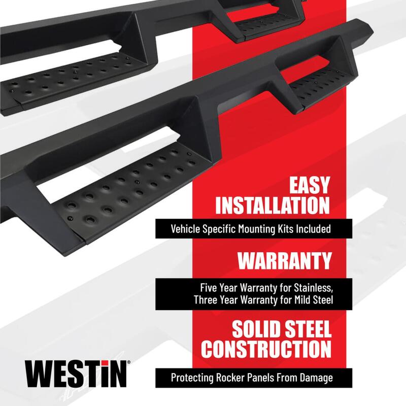 Westin WES Nerf Bars - HDX Drop — alternate view 2