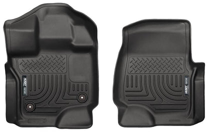 Husky Liners HL WB - Front - Black — alternate view 2