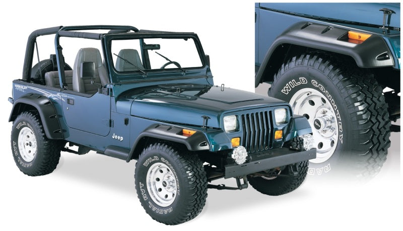 Bushwacker BUS Jeep Cutout Style Flares — alternate view 2