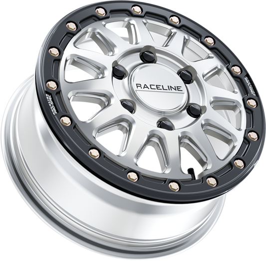 RACELINE ALPHA BDLK 15X6.5 6/5.5 (+74MM) SILVER/BLK — alternate view 2