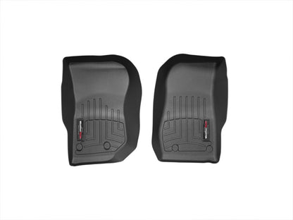 WeatherTech WT FloorLiner - Front - Blk — alternate view 2