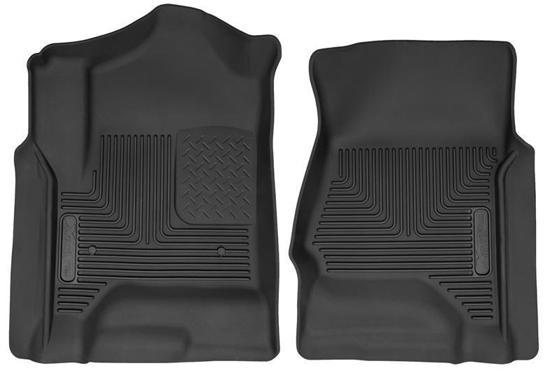 Husky Liners HL XAC - Front - Black — alternate view 2
