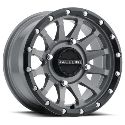 RACELINE TROPHY WHEEL 14X7 4/156 5+2 (+10MM) STEALTH GREY — alternate view 2