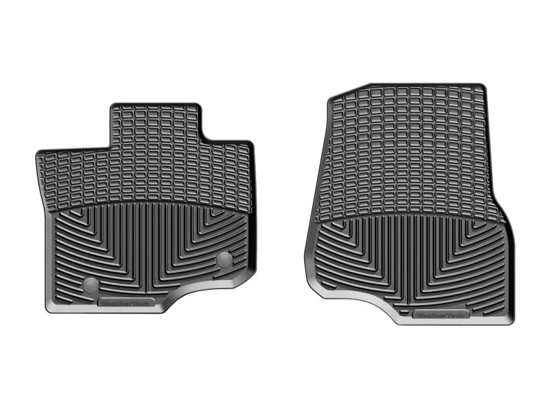 WeatherTech WT Rubber Mats - Front - Blk — alternate view 2