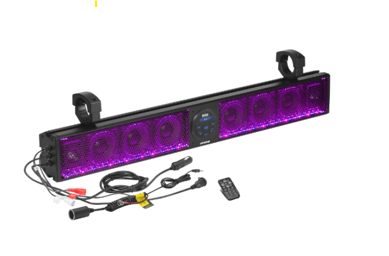 BOSS Audio 36" RGB Bluetooth Sound Bar for ATV & UTV (8 Speakers) — alternate view 2