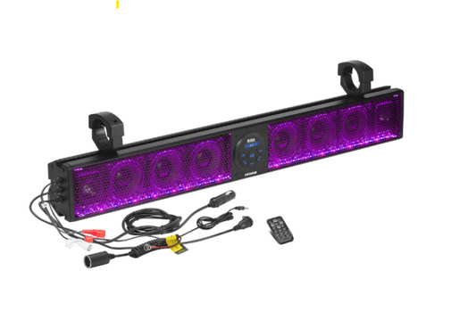 BOSS Audio 36" RGB Bluetooth Sound Bar for ATV & UTV (8 Speakers) — alternate view 2
