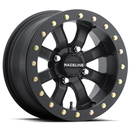RACELINE MAMBA BDLK WHEEL 15X7 4/137 3.5+3.5 (0MM) BLACKOUT — alternate view 2