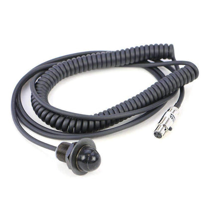 Rugged Radios Hole Mount Coil Cord PTT for Intercom — alternate view 2