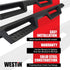 Westin WES Nerf Bars - HDX Drop — alternate view 2