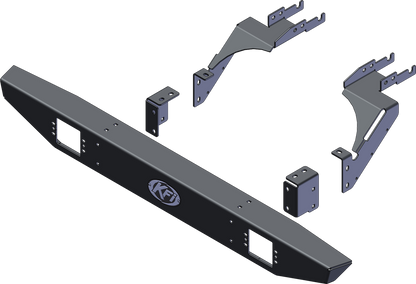 KFI REAR FORMED BUMPER — alternate view 2