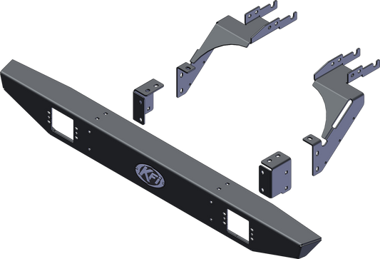 KFI REAR FORMED BUMPER — alternate view 2