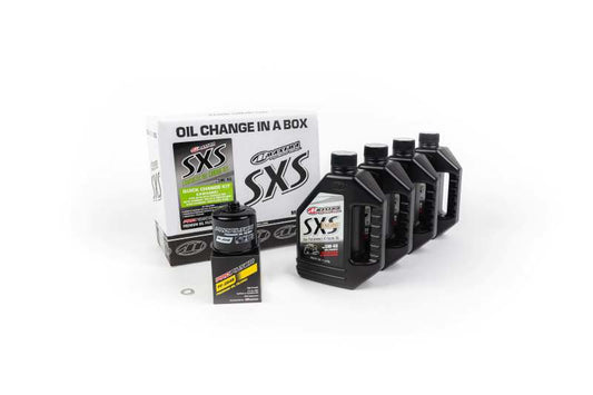 MAXIMA SXS OIL QUICK CHANGE KIT 5W40 WITH OIL FILTER KAW KRX — alternate view 2