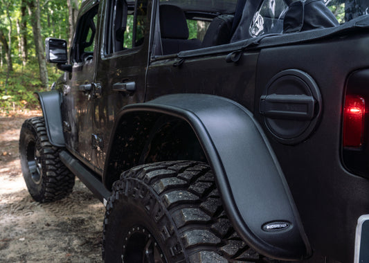 Bushwacker BUS Jeep Flat Style Flares — alternate view 3