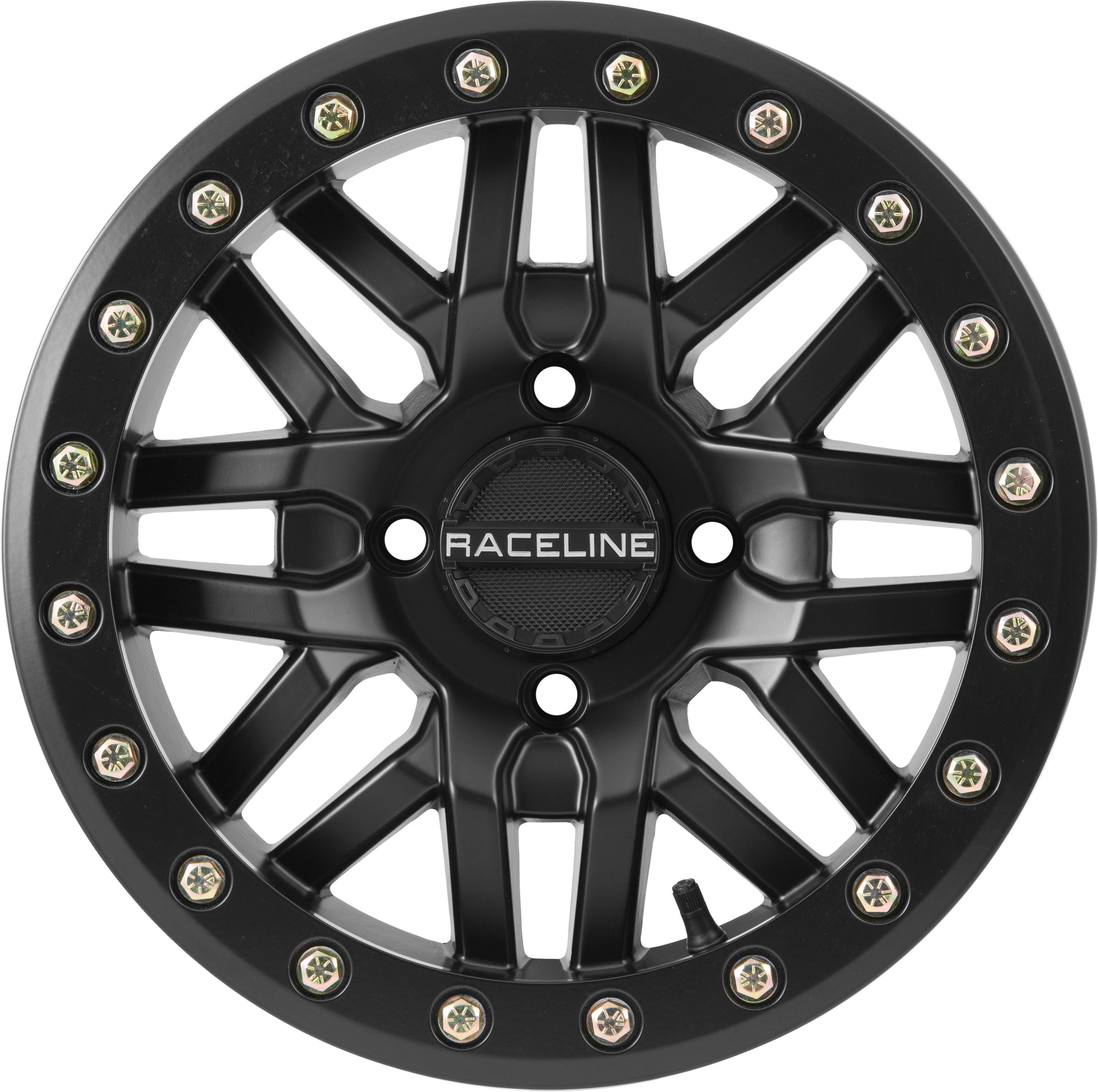 Raceline A91B Black Ryno Beadlock UTV Wheel — alternate view 3