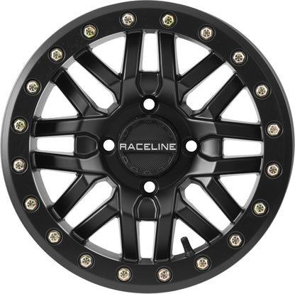 Raceline A91B Black Ryno Beadlock UTV Wheel — alternate view 3
