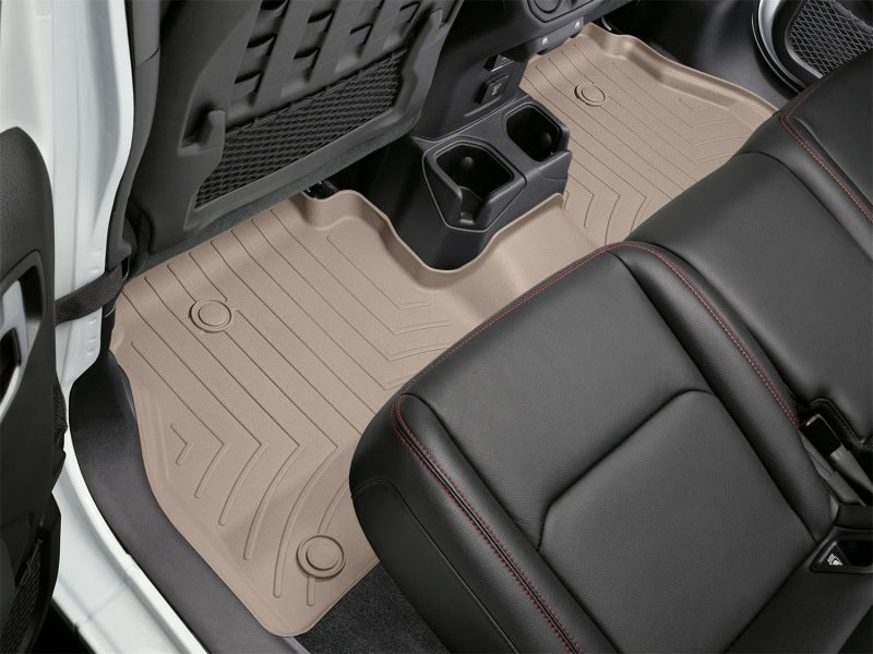 WeatherTech WT FloorLiner - Rear - Tan — alternate view 3