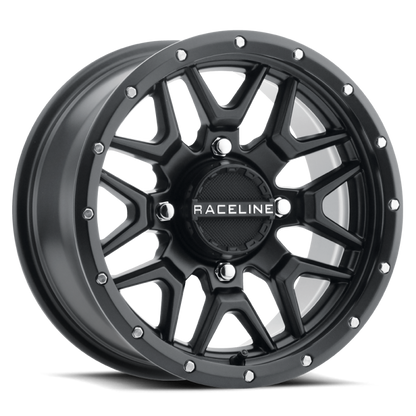 RACELINE KRANK WHEEL 14X7 4/156 6+1 (+38MM) BLACK — alternate view 3