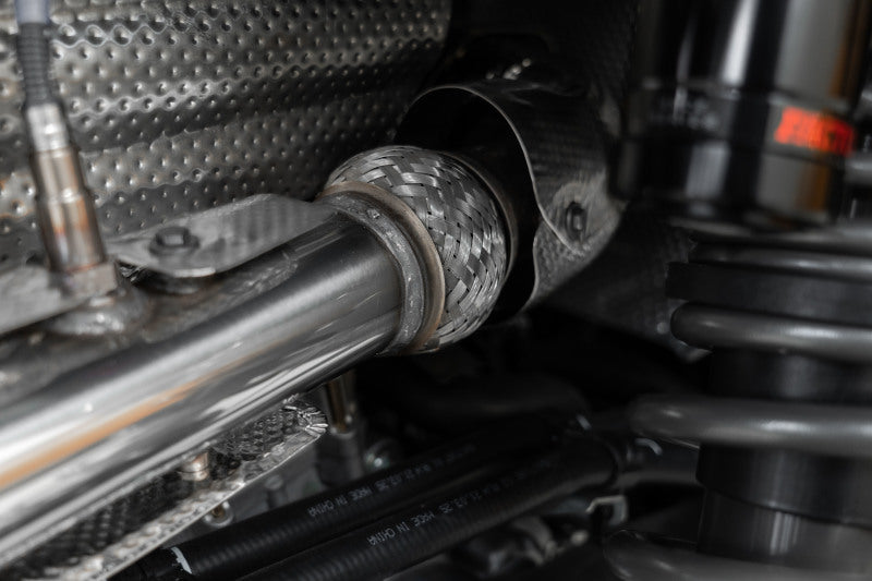 MBRP SINGLE SLIP-ON 2.5" RACE PIPE CHROME — alternate view 3