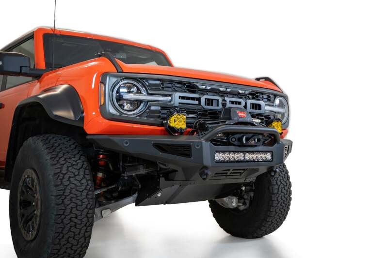 Addictive Desert Designs ADD Rock Fighter Front Bumper — alternate view 3