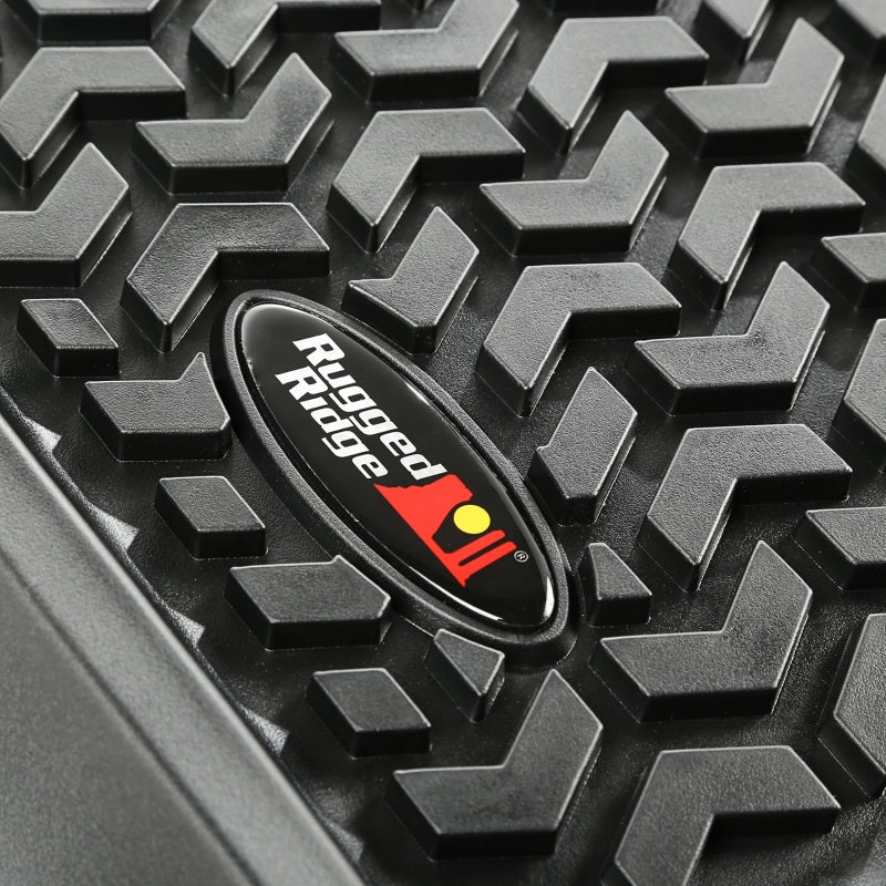 Rugged Ridge RUG Floor Liners - Black — alternate view 3