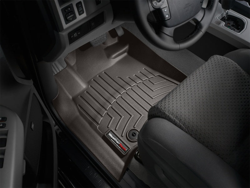 WeatherTech WT FloorLiner - Front - Cocoa — alternate view 3