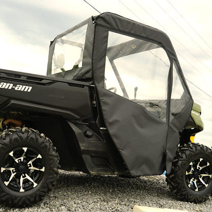 Seizmik Soft Doors with Zippered Windows for Can-Am Defender — alternate view 3