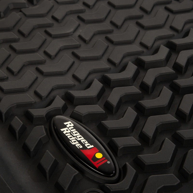 Rugged Ridge RUG Floor Liners - Black — alternate view 3