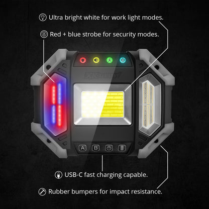 XK GLOW XKDEFENDER 7 MODE WORK/SECURITY LIGHT — alternate view 3