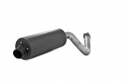 MBRP SINGLE SLIP-ON SYSTEM W/ 4.25" SPORT MUFFLER BLK — alternate view 3