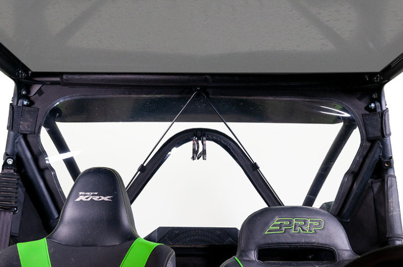 SEIZMIK REAR DUST PANEL W/ WINDOW KAW KRX — alternate view 3