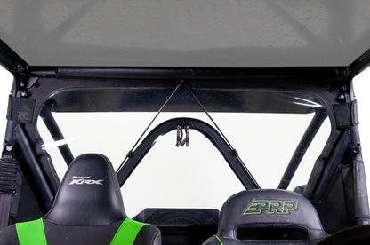 SEIZMIK REAR DUST PANEL W/ WINDOW KAW KRX — alternate view 3