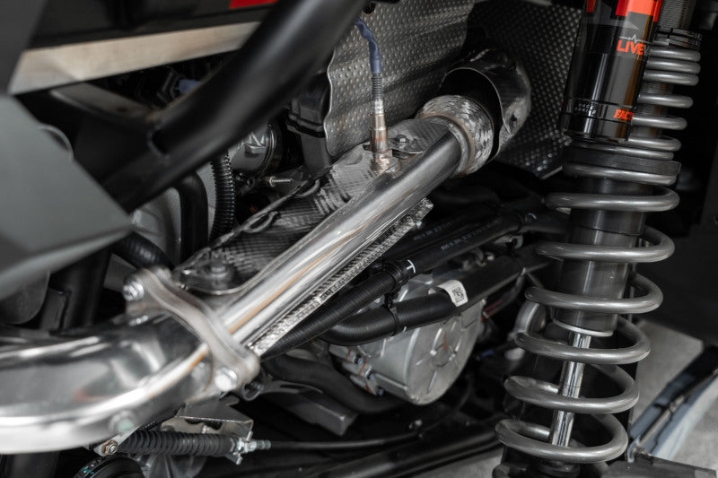 MBRP SINGLE SLIP-ON 2.5" RACE PIPE CHROME — alternate view 4