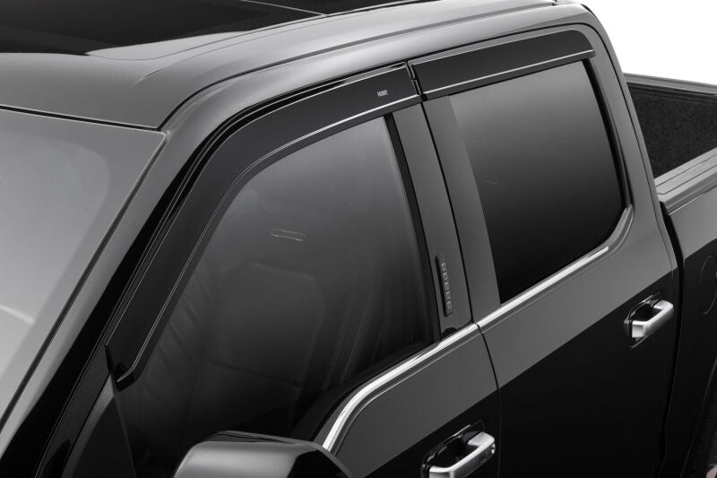 Husky Liners HL Ventvisors - Smoke — alternate view 4
