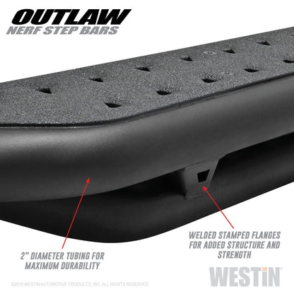 Westin WES Nerf Bars - Outlaw — alternate view 4