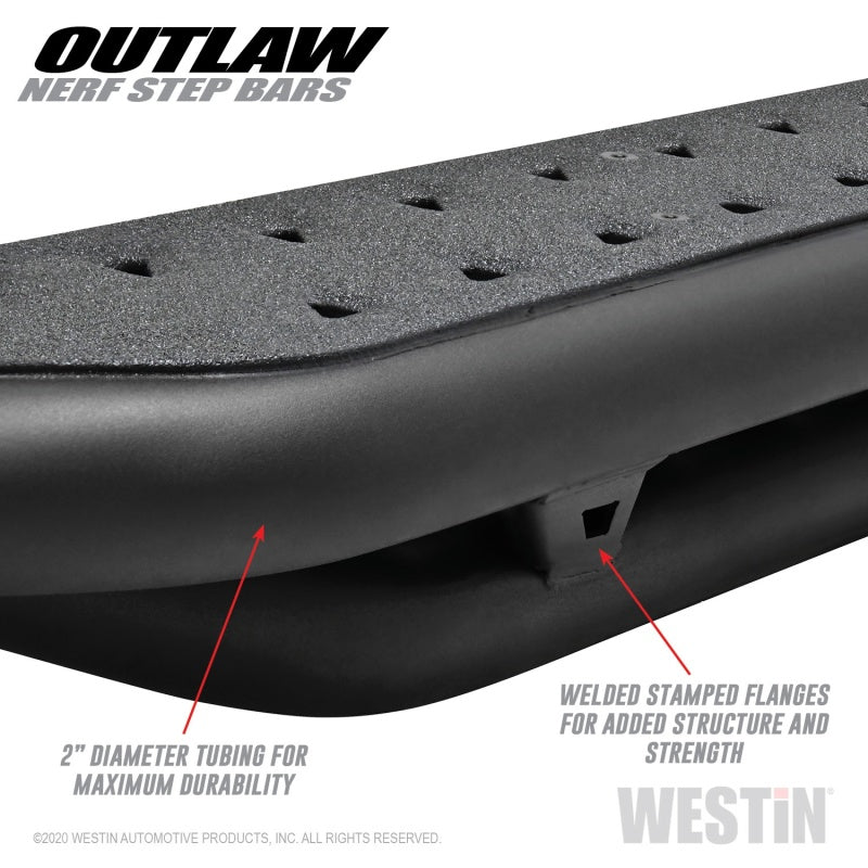 Westin WES Nerf Bars - Outlaw — alternate view 4