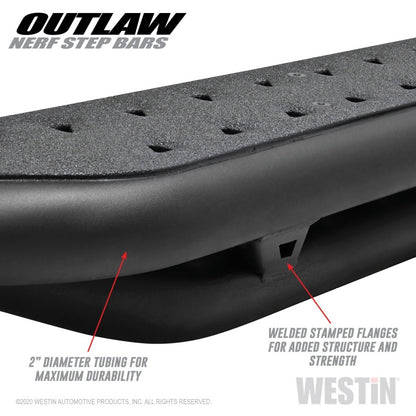 Westin WES Nerf Bars - Outlaw — alternate view 4
