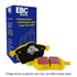 EBC Yellowstuff Brake Pad Sets — alternate view 4