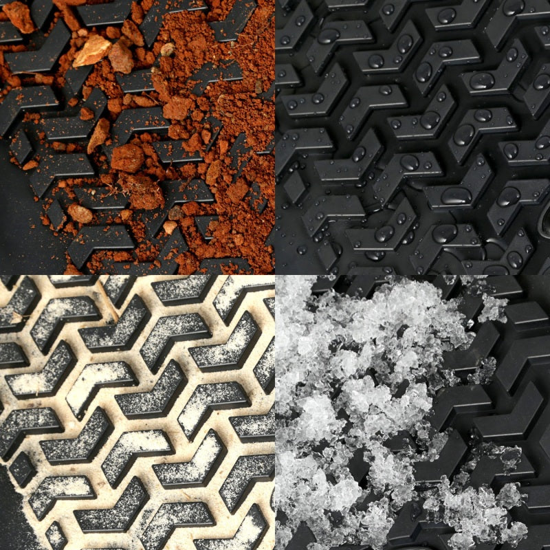 Rugged Ridge RUG Floor Liners - Black — alternate view 4