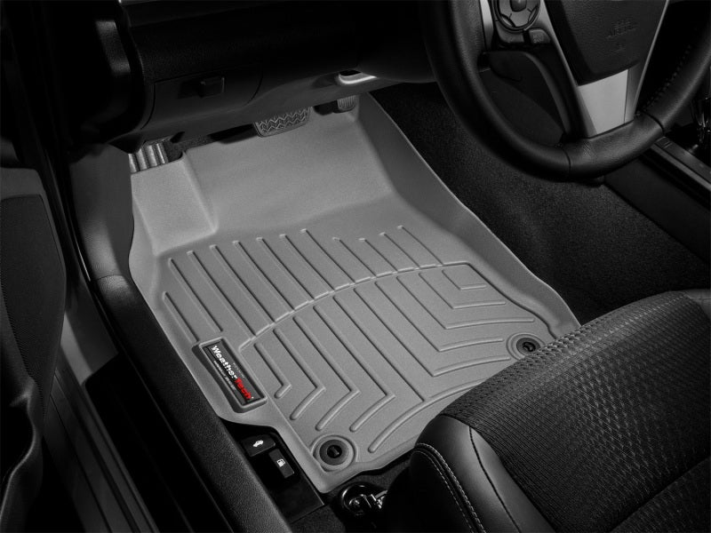 WeatherTech WT FloorLiner - Front - Grey — alternate view 4