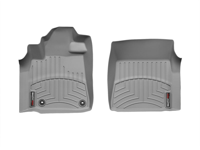 WeatherTech WT FloorLiner - Front - Grey — alternate view 4