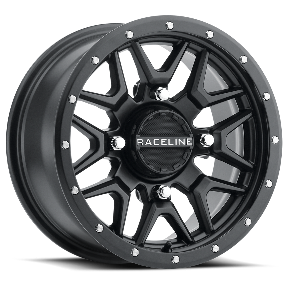 RACELINE KRANK WHEEL 14X7 4/156 6+1 (+38MM) BLACK — alternate view 4