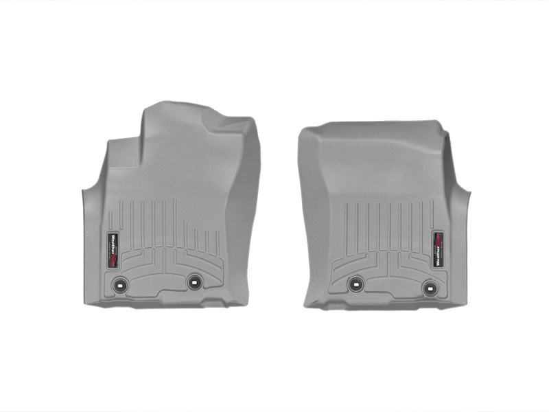 WeatherTech WT FloorLiner - Front - Grey — alternate view 4