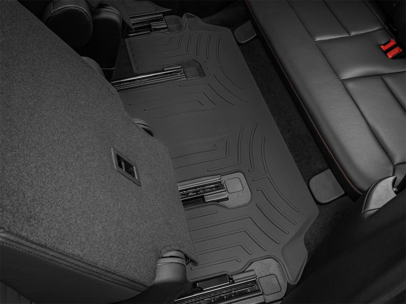 WeatherTech FloorLiner HP — 2022-2024 Ford Explorer & Explorer ST — Black — alternate view 4