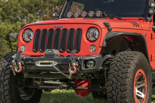Rugged Ridge Arcus Front Bumper Set 11549.11 for 2007-2018 Wrangler JK