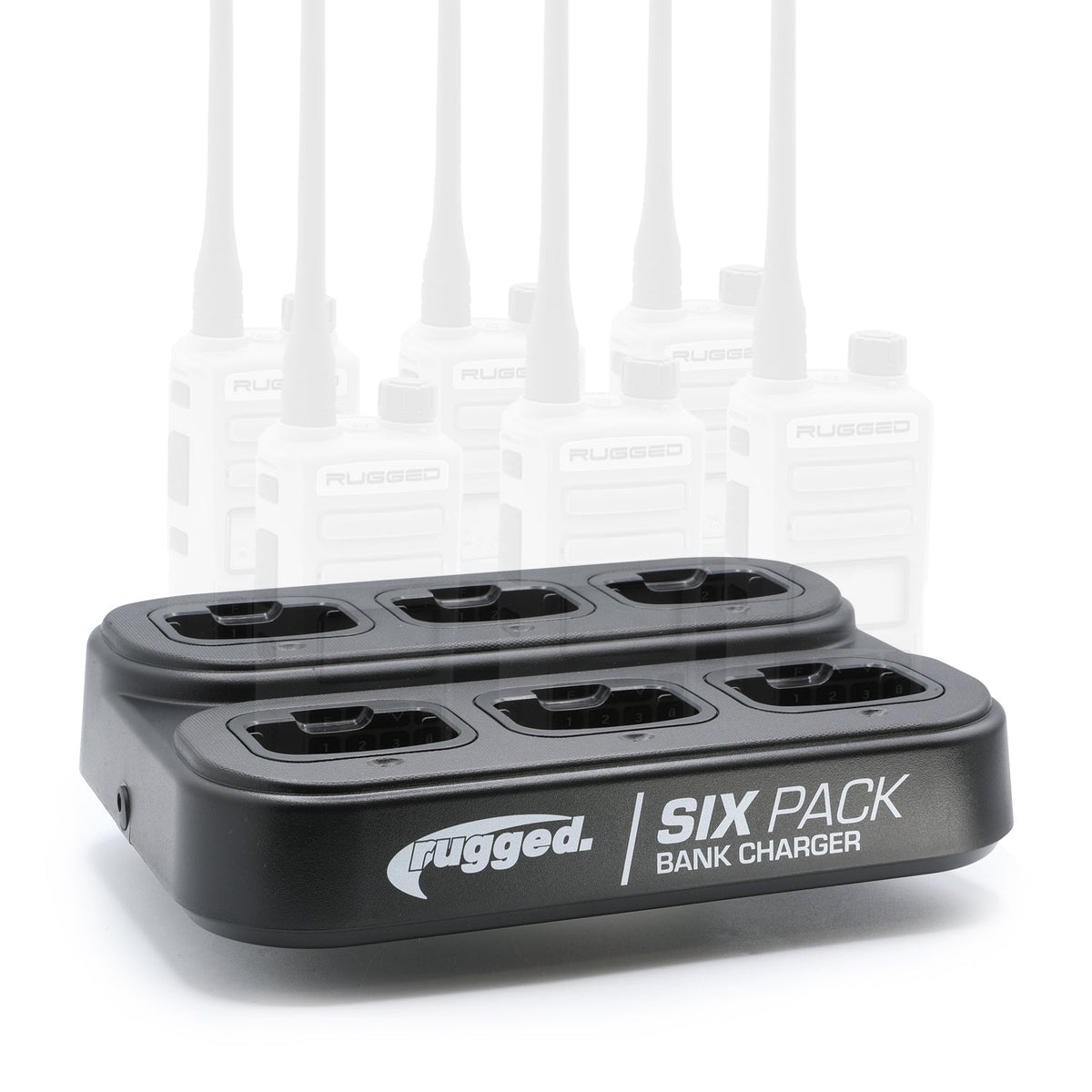 Rugged Radios Rugged Radios 6-Pack Bank Charger for Handheld Radios