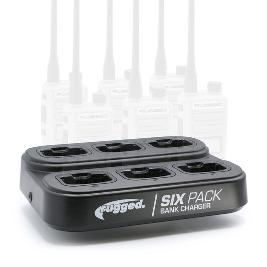 Rugged Radios Rugged Radios 6-Pack Bank Charger for Handheld Radios