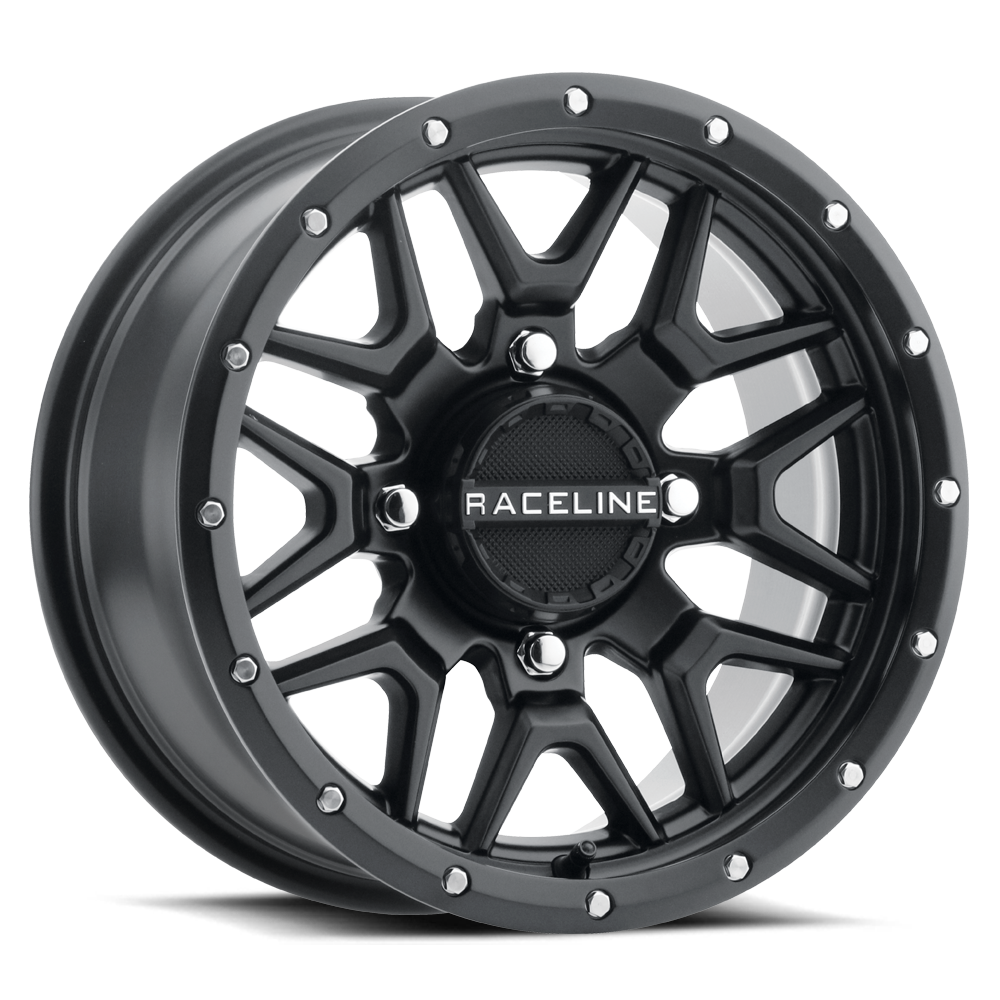 RACELINE KRANK WHEEL 14X7 4/156 6+1 (+38MM) BLACK
